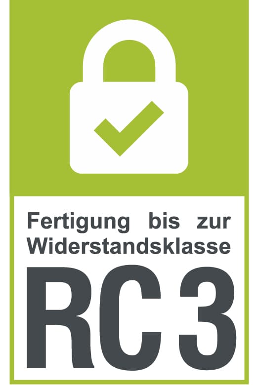 Einbruchhemmung bis Widerstandsklasse RC3
